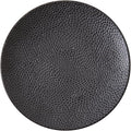 D&ampV 6 Piece Cobble TechnoCeram Dinnerware Plate Set 8.25 Matte Black - TC7700.DV.6.804