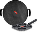 Sumeet NonStick Fedha Cookware Set (Tawa-30.5cm Dia + Mini Multi Snack Maker - 4 Cavity -19.5cm)
