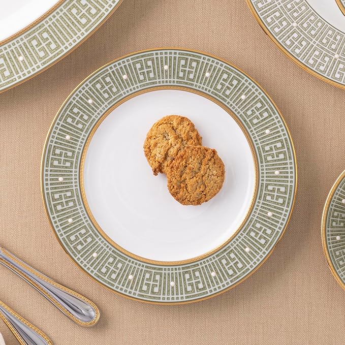 Noritake Infinity Green Gold 5-Piece Place Setting Service for 1