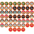 Two Rivers Coffee Chocolate Overload Coffee Pods Sampler Compatible with K Cup Brewers Including 2.0 Flavored Single Serve Variety Pack 52 Count
