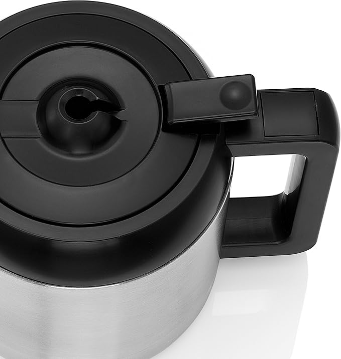 WMF Aroma Thermo Stelio Independiente – Coffee Maker (Freestanding Drip Coffee Maker 1 L Ground Coffee 1000 W Black Stainless Steel)