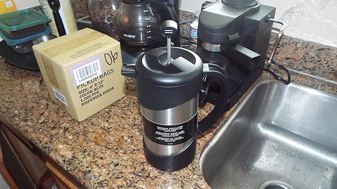 Thermos NCI1000SS4 Vacuum Insulated Stainless Steel Gourmet Coffee Press 34-Ounce 9.2x 6.9x 4.3