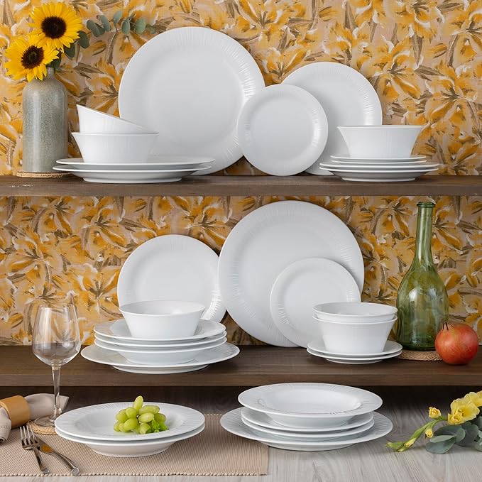 Noritake Conifere 30-Piece Dinnerware Set Service for 6