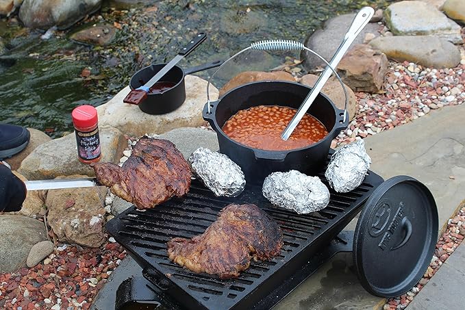 King Kooker 5CIBSB 5 Piece Cast Iron Box Set
