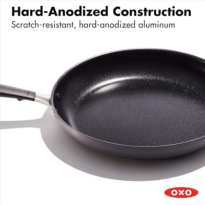 OXO Good Grips Hard Anodized PFOA-Free Nonstick 12 Frying Pan Skillet Black