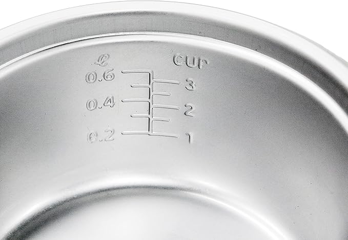 Elite Gourmet Elite Cuisine ERC006 Electric Rice Cooker with Automatic Keep Warm Makes Soups Stews Grains Hot Cereals White 6 Cups Cooked (3 Cups Uncooked)