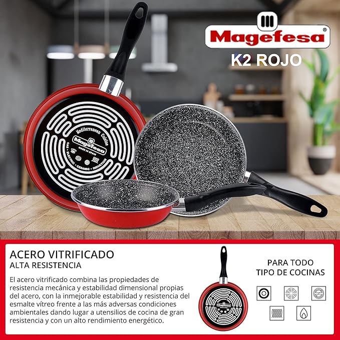 Desconocido Magefesa K2. (20/24/28)-cm red
