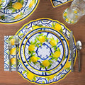 Le Cadeaux 16 Piece Luxury Melamine Dinnerware Set Service for 4 (Palermo)