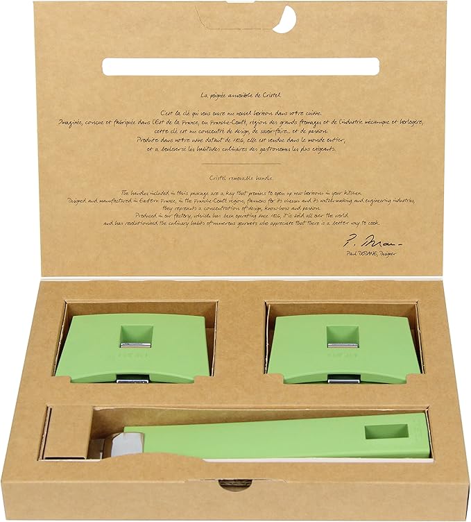Cristel Mutine Spplmavt Set of Handles Green