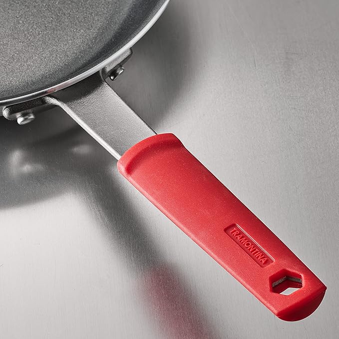 Tramontina 8-Piece Tri-Ply Clad Cookware Set with 12-Inch Professional Nonstick Fry Pan