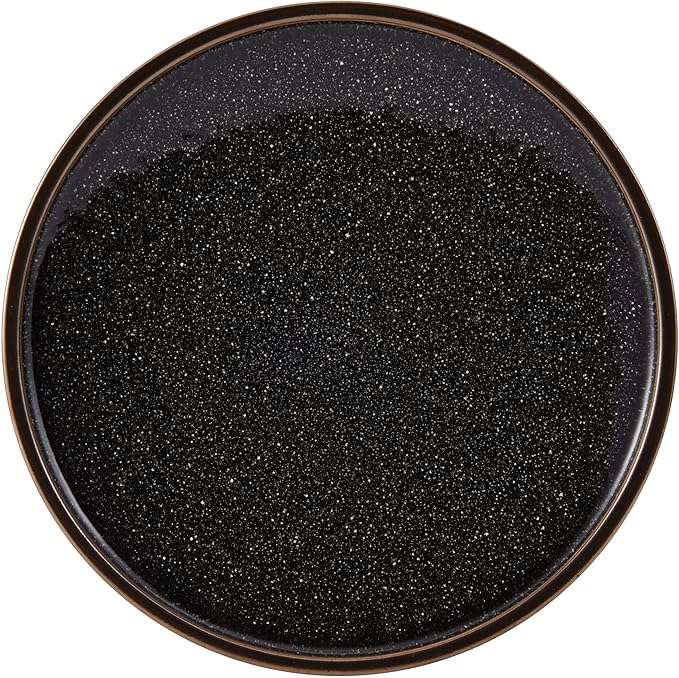 Mikasa Barrett 16 Piece Dinnerware Set Service For 4 Black
