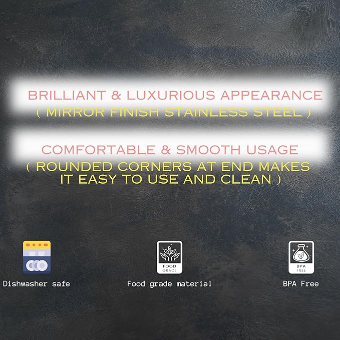 42-Piece Dinnerware set for 6 ~ Stainless steel Hand Hammered Dinner set ~ Plates Tumblers and Bowls (Dishwasher safe Durable)