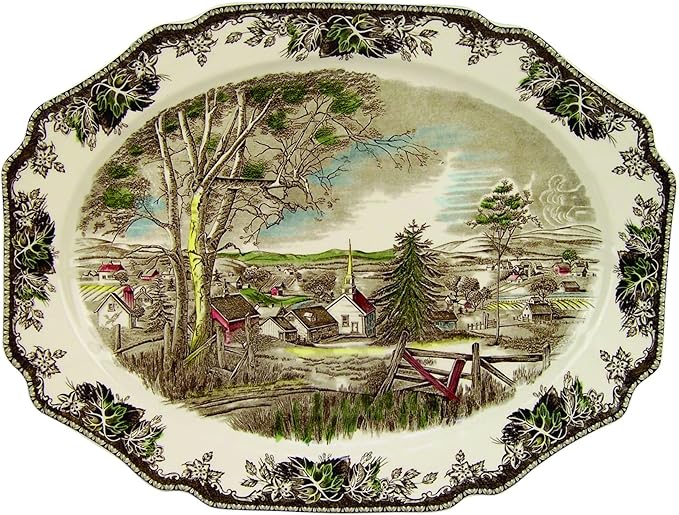 Johnson Brothers Friendly Village Turkey Platter