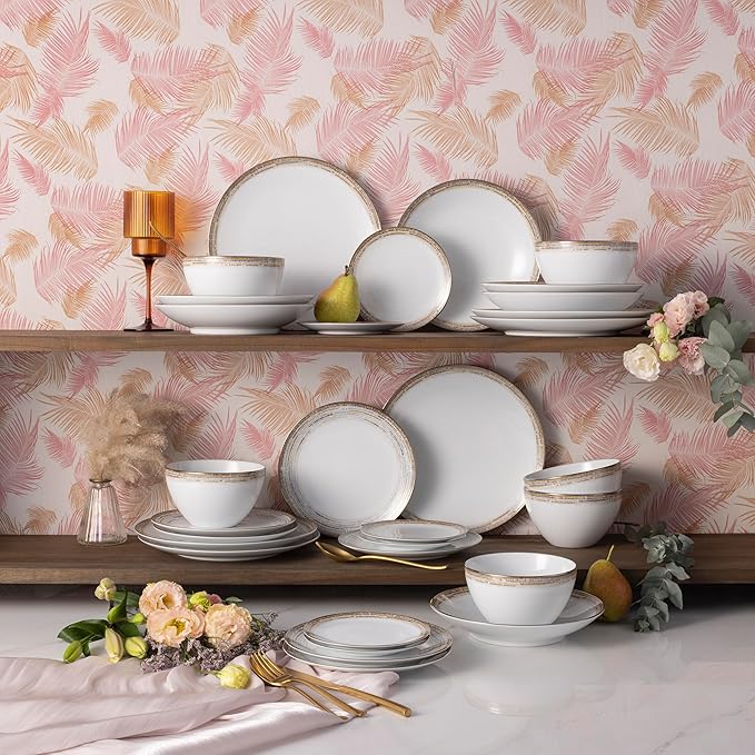 Noritake Raylan 30-Piece Dinnerware Set Service for 6