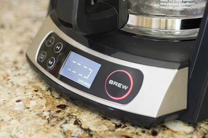 BUNN HB Heat N Brew Programmable Coffee Maker 10 cup Stainless Steel 46500.0003