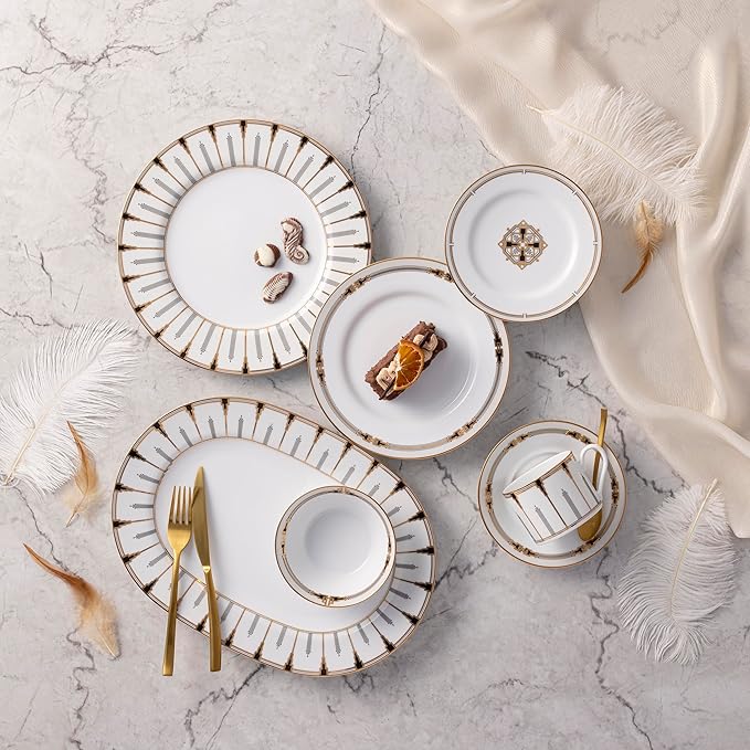 Noritake Empire Gold 12-Piece Dinnerware Set Service For 4