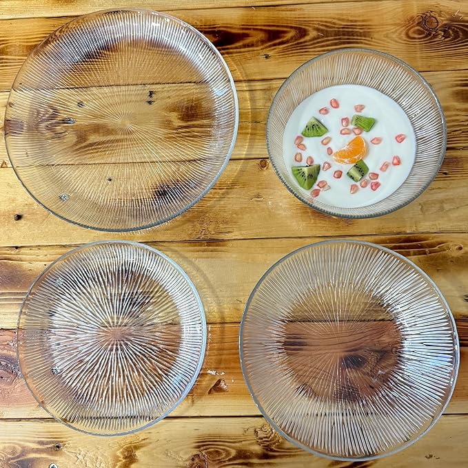CASCATA 16 pcs. Glass Dinnerware Set