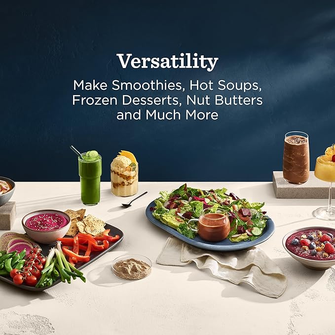 Vitamix Ascent X5 Blender with 10 Blending Programs Self-Cleaning Program Professional-Grade Blender for Smoothies Soups and More Stainless-Steel Blades 48 Oz Container Brushed Stainless