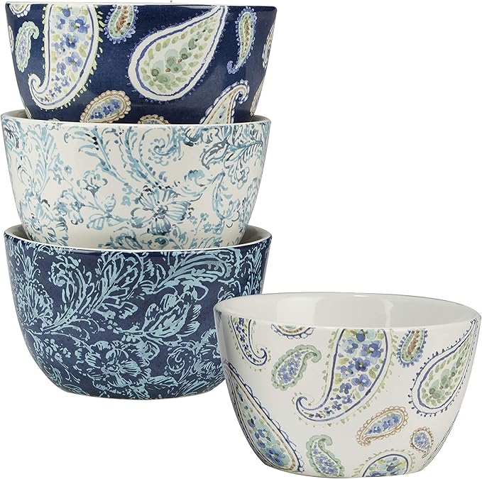 Certified International Bohemian Blue 16 pc Dinnerware Set Service for 4