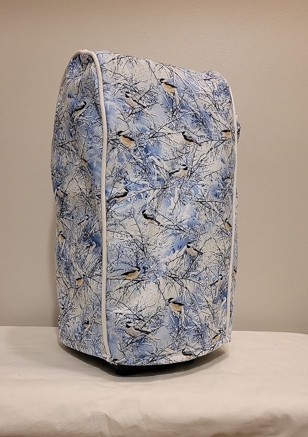 Cotton Snowscape Coffeemaker Cover