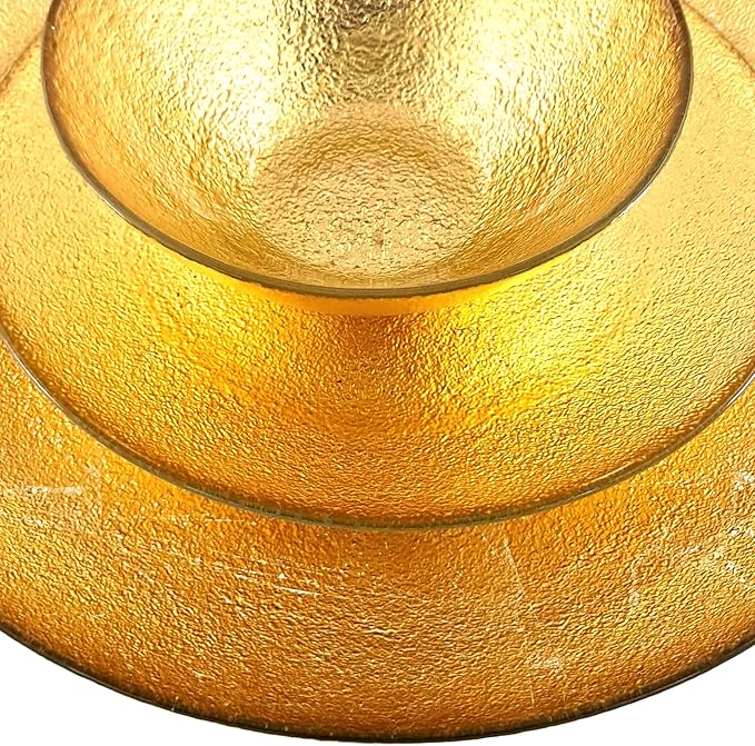 AURA 12PC Dinnerware Set Gold