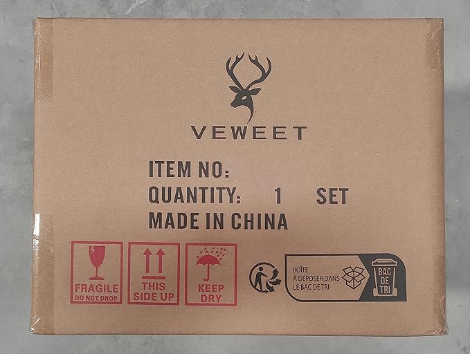 VEWEET Porcelain Dinnerware Set 52