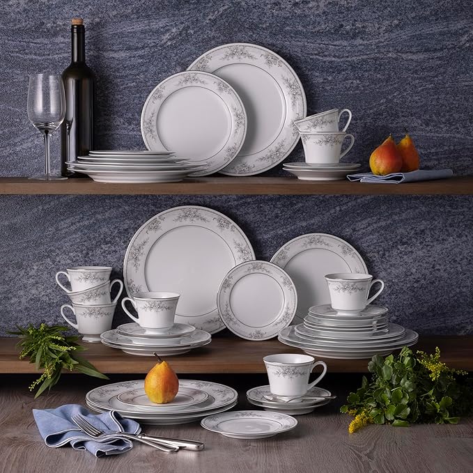Noritake Sweet Leilani 40-Piece Dinnerware Set Service for 8