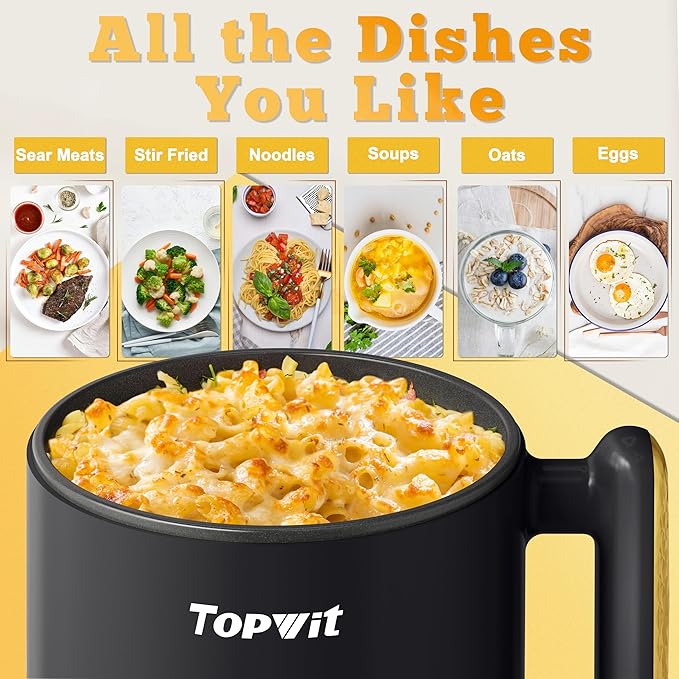 TOPWIT 1.2L Mini Rice Cooker &amp 1.8L Electric Pot