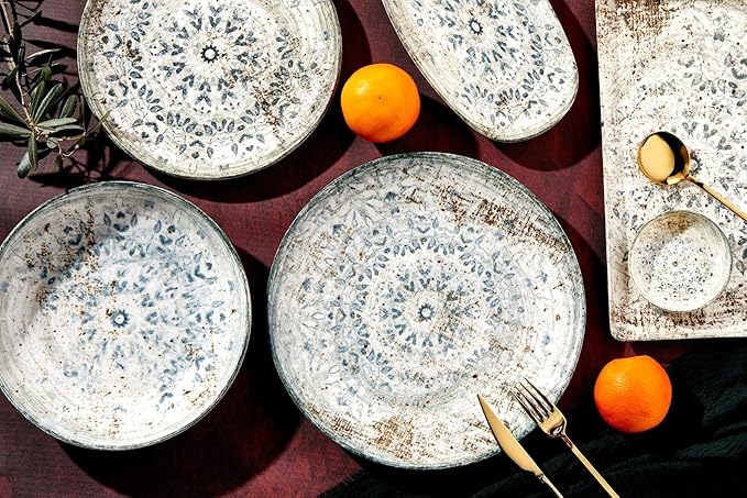 Rinart Dinnerware Set - Fade - 24 pieces - 6 Persons - Porcelain