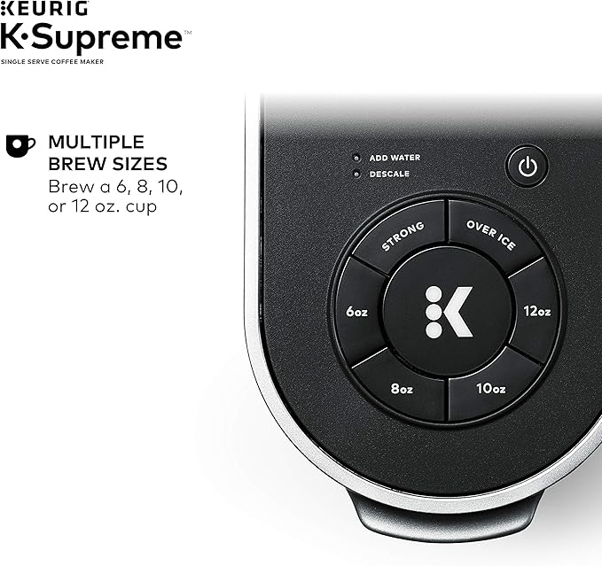 Keurig K-Supreme Single Serve K-Cup Pod Coffee Maker (Black)