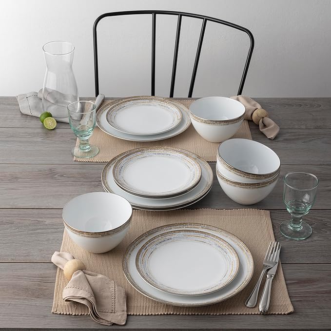 Noritake Raylan 12-Piece Dinnerware Set Service for 4