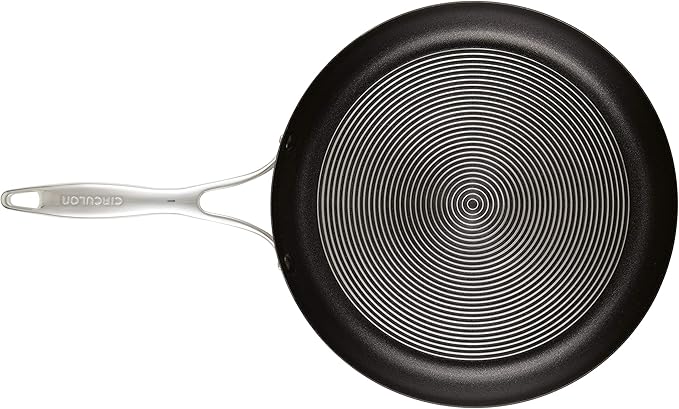 Circulon Stainless Steel Cookware Pots and Pans Set with SteelShield Hybrid Stainless and Nonstick Technology