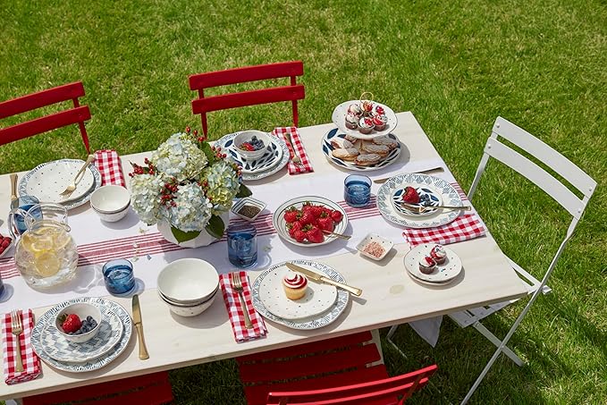 Lenox Blue Bay 12-Piece Dessert Set 10.30 LB