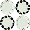 Kate Spade New York Dot Assorted Dinner Plates Set Of 4 7.95 White