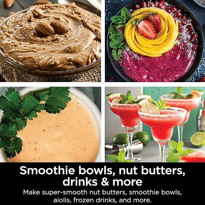 Ninja SS151 TWISTi Blender DUO High-Speed 1600 WP Smoothie Maker &amp Nutrient Extractor* 5 Functions Smoothie Spreads &amp More smartTORQUE 34-oz. Pitcher &amp (2) To-Go Cups Gray