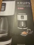Krups 12 Cup Programmable Coffee Machine KM770D50