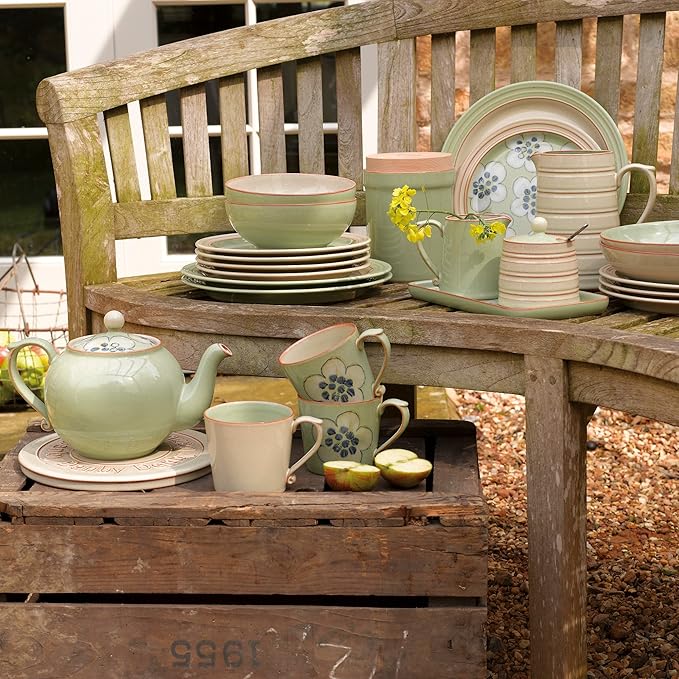 Denby Heritage Orchard Soup/Cereal Bowl Green