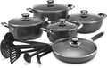 Concord Cookware 16-Piece Non Stick Aluminum Cookware Set