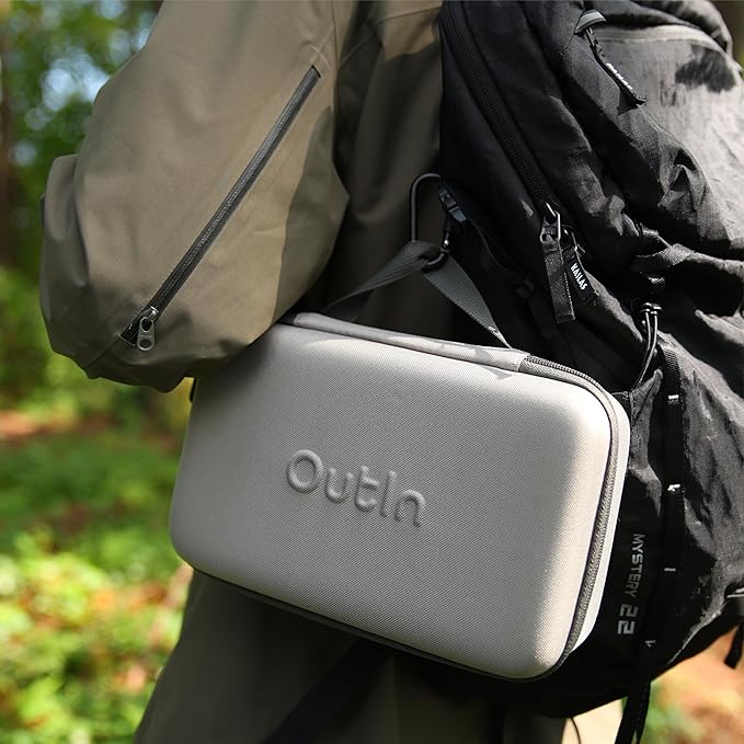 OutIn Nano Portable Electric Espresso Machine Carrying Bag Waterproof Sturdy EVA Electronic Coffee Maker Storage Case Hand Hold Belt Travelling Office Camping