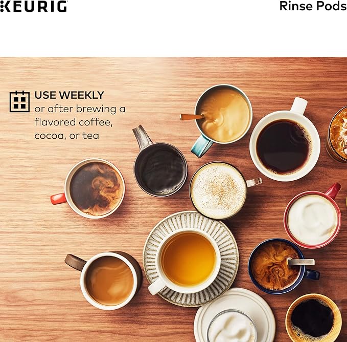 Keurig K-Elite Single-Serve K-Cup Pod Coffee Maker Brushed Silver &amp Brewer Maintenance Kit Includes Descaling Solution Water Filter Cartridges &amp Rinse Pods