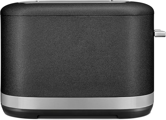 KitchenAid 2 Slice Automatic Toaster with Extra Wide Slots KMT2109BK Cast Iron Black