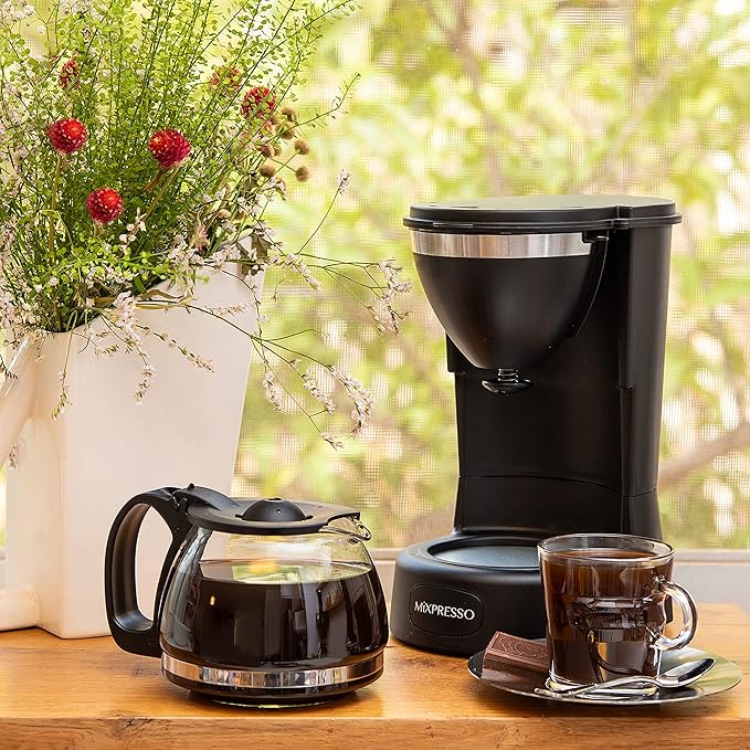 Mixpresso Drip Coffee Maker Coffee (6 Cups) Black