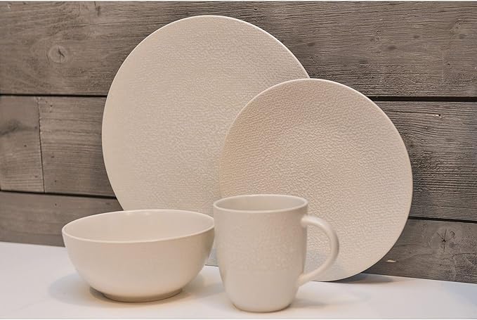 Red Vanilla White Matrix 16 Piece Dinner Set 1