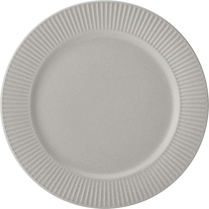 Pfaltzgraff Tranquility 12 Piece Plates Bowls Dinnerware Set Service for 4 Cream