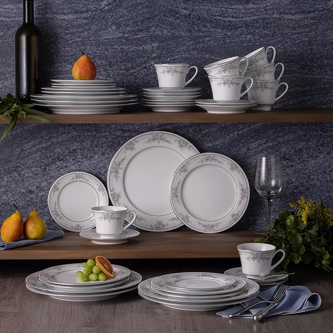 Noritake Sweet Leilani 40-Piece Dinnerware Set Service for 8