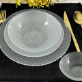 CABANA Clear Glass Dinnerware Set