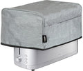 Crutello 4 Slice Long Slot Toaster Cover with Storage Pockets For 4 Slice Toaster - Small Appliance Dust Covers