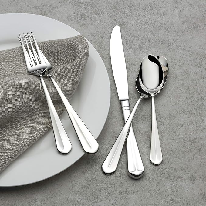 Mikasa Colette 45-Piece Flatware Set Service For 8