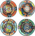 12-Piece Talavera Dinnerware Set | Handmade Mexican Ceramic Plates &amp Bowls