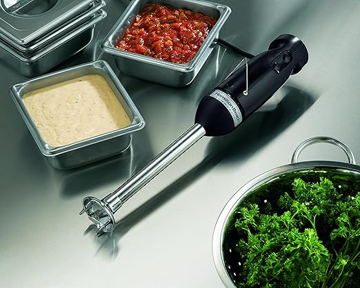 Hamilton Beach Commercial HMI200 Immersion Blender Mixer 175W 2 Speeds Detachable 9 Chopping/Mixing Shaft 17.74 H 3.15 W 2.57 L BlackMedium
